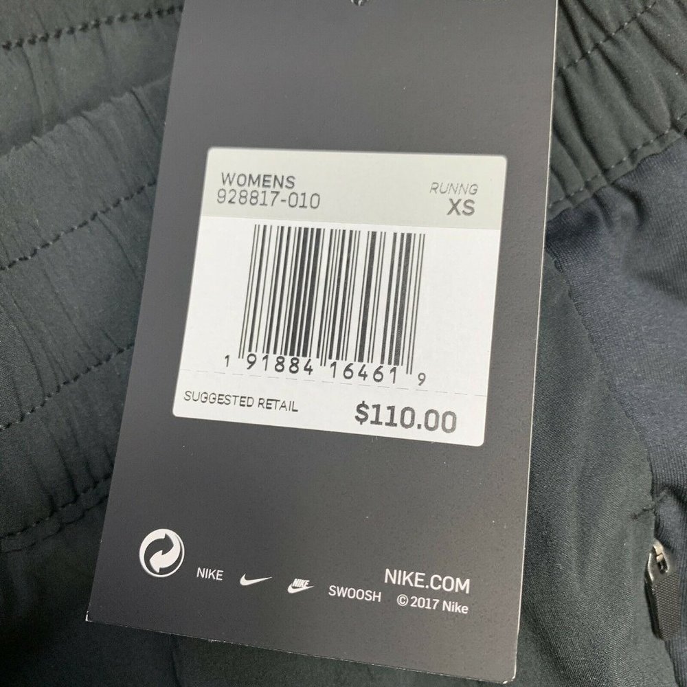 Nike Swift Flex Slim Fit Woven Running Pants Black - Picture 6 of 6